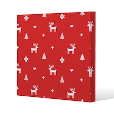 Norway christmas festive sweater (canvas) / 46 x 46 x 4cm | Multi