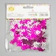 image 4 of 2 Packs of 14g Pink Happy 90th Birthday Confetti