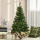 image 8 of HOMCOM 4FT Prelit Artificial Christmas Tree w/ Warm White Light Xmas Decoration