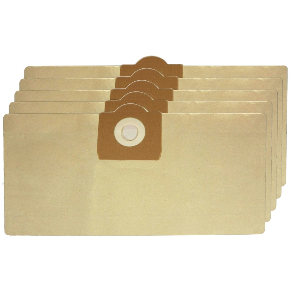 image 1 of SPARES2GO Dust Bags compatible with Bosch Advanced VAC20 Vacuum Cleaner 2609256F33 3165140912341 ZTB 06033D1270 (Pack of 5 + Fresh