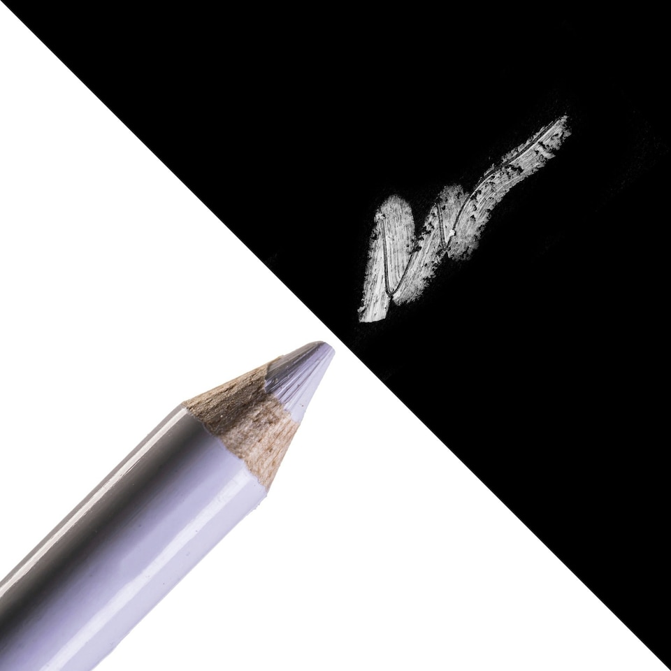 image 1 of White Spectra Pencil - Colourful Pencil - Glisten Cosmetics White