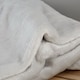 image 3 of Catherine Lansfield Extra Large Raschel Velvet Touch Blanket Throw | Silver | Silver Grey