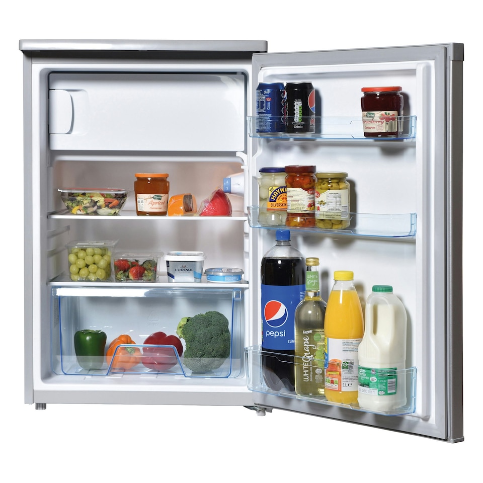 image 1 of Statesman R155S Under Counter Fridge with 4* Ice Box, 97 Litre, Silver
