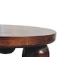 image 5 of Artisan Furniture Solid Wood California Walnut Central Table with Ball Feet
