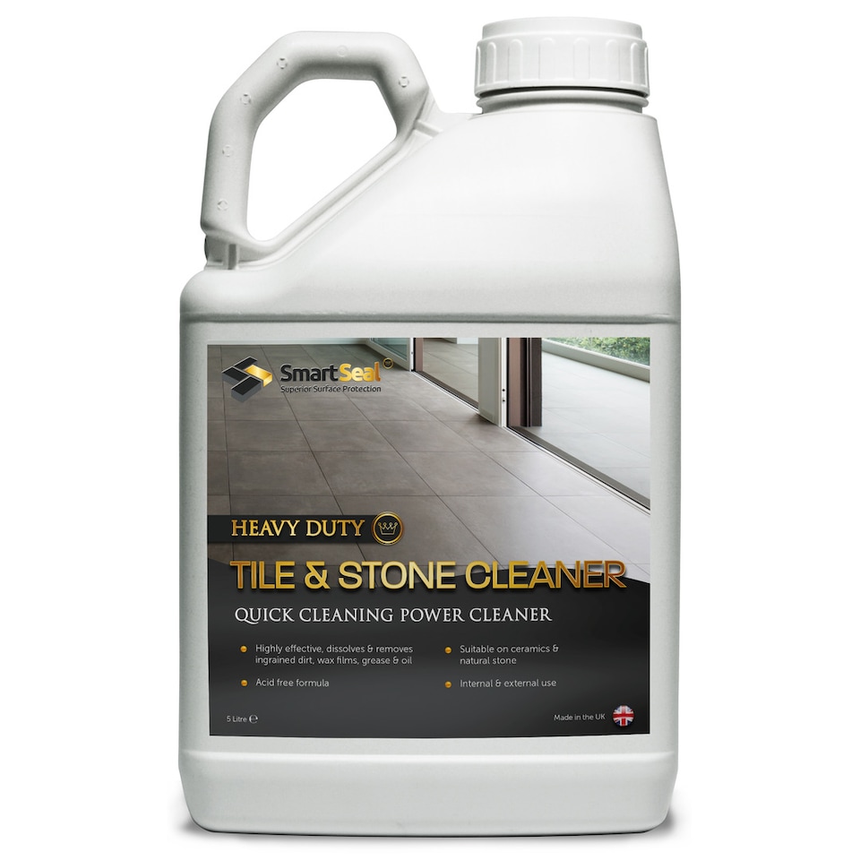 image 1 of Smartseal Heavy Duty Tile and Stone Cleaner, Bathroom Cleaner, Floor Cleaner, Remove Stains on Grout and Stone Surfaces, 5L