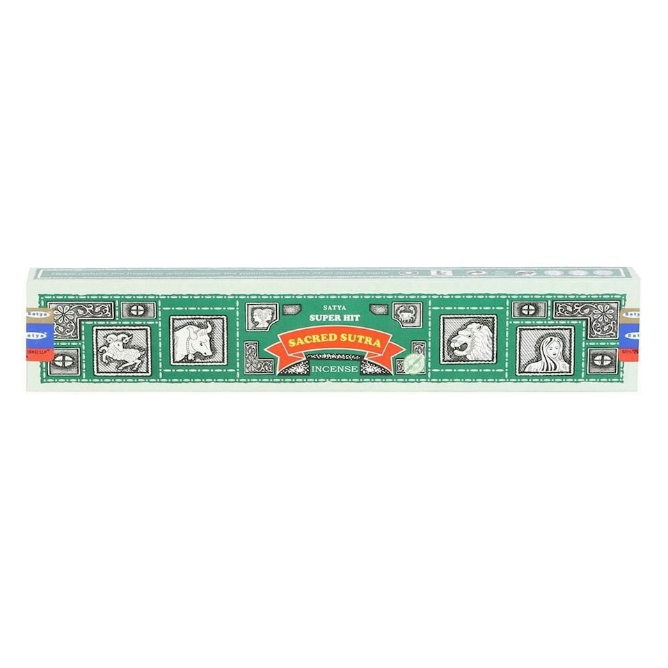 image 1 of Satya Sacred Sutra Super Hit Incense Sticks (Pack of 12) - Brown - One Size