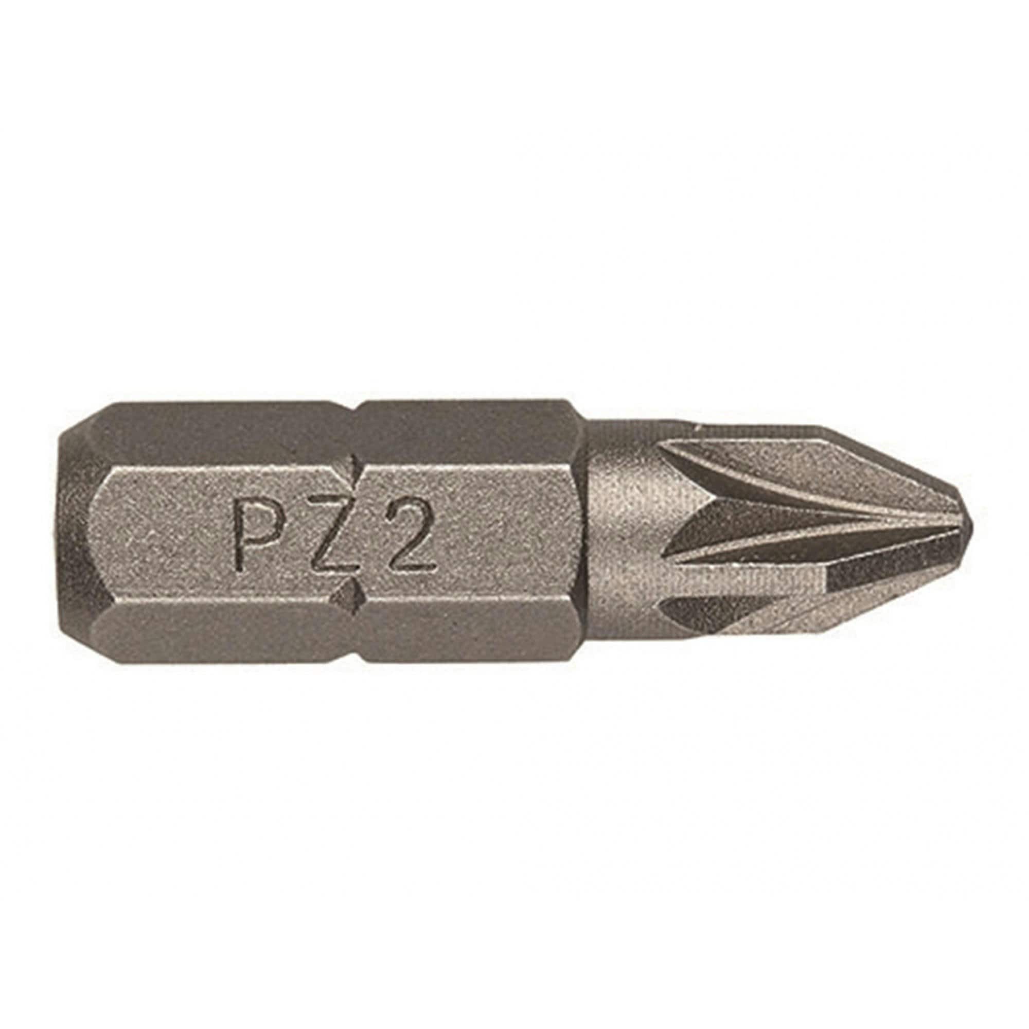 Irwin Screwdriver Bits, Pozidriv - Multi Colour - PZ2 25mm Pack of 2
