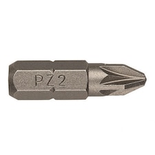 Irwin Screwdriver Bits, Pozidriv - Multi Colour - PZ2 25mm Pack of 2
