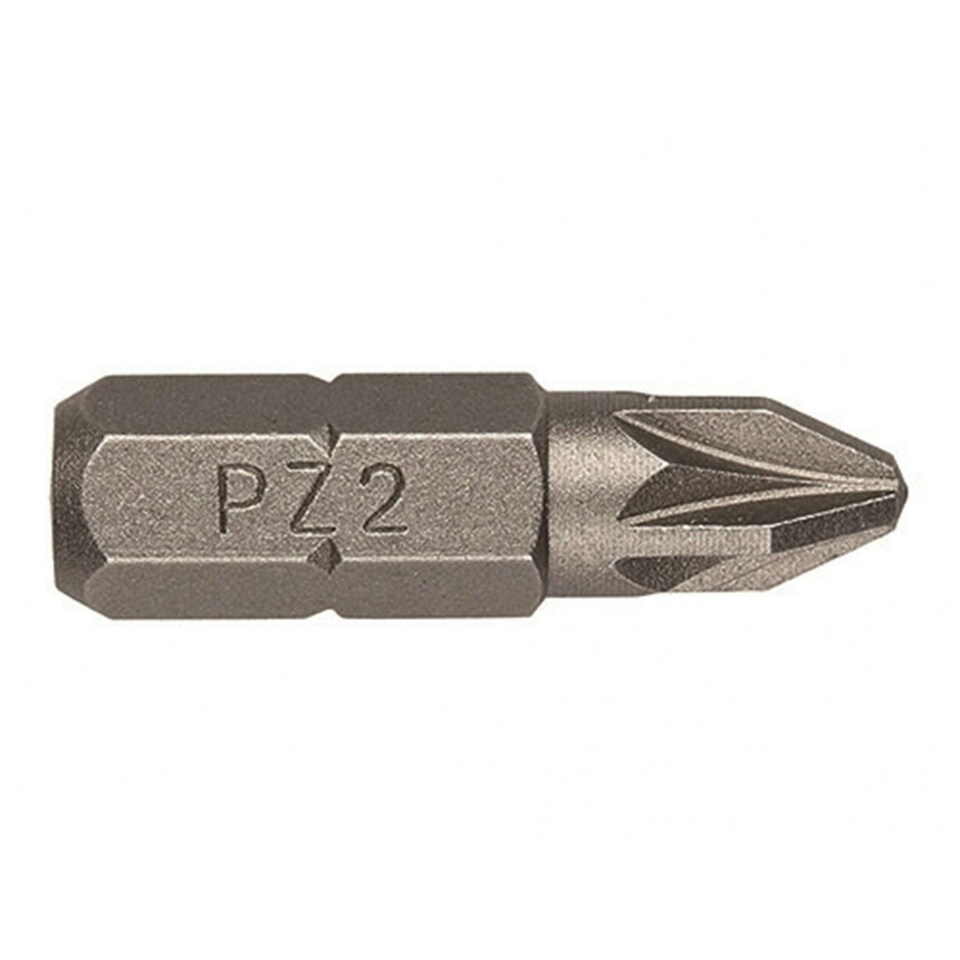 Irwin Screwdriver Bits, Pozidriv - Multi Colour - PZ2 25mm Pack of 2