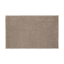 Chenille Bobble Bath Mat Non-Slip 50 x 80cm - Mocha