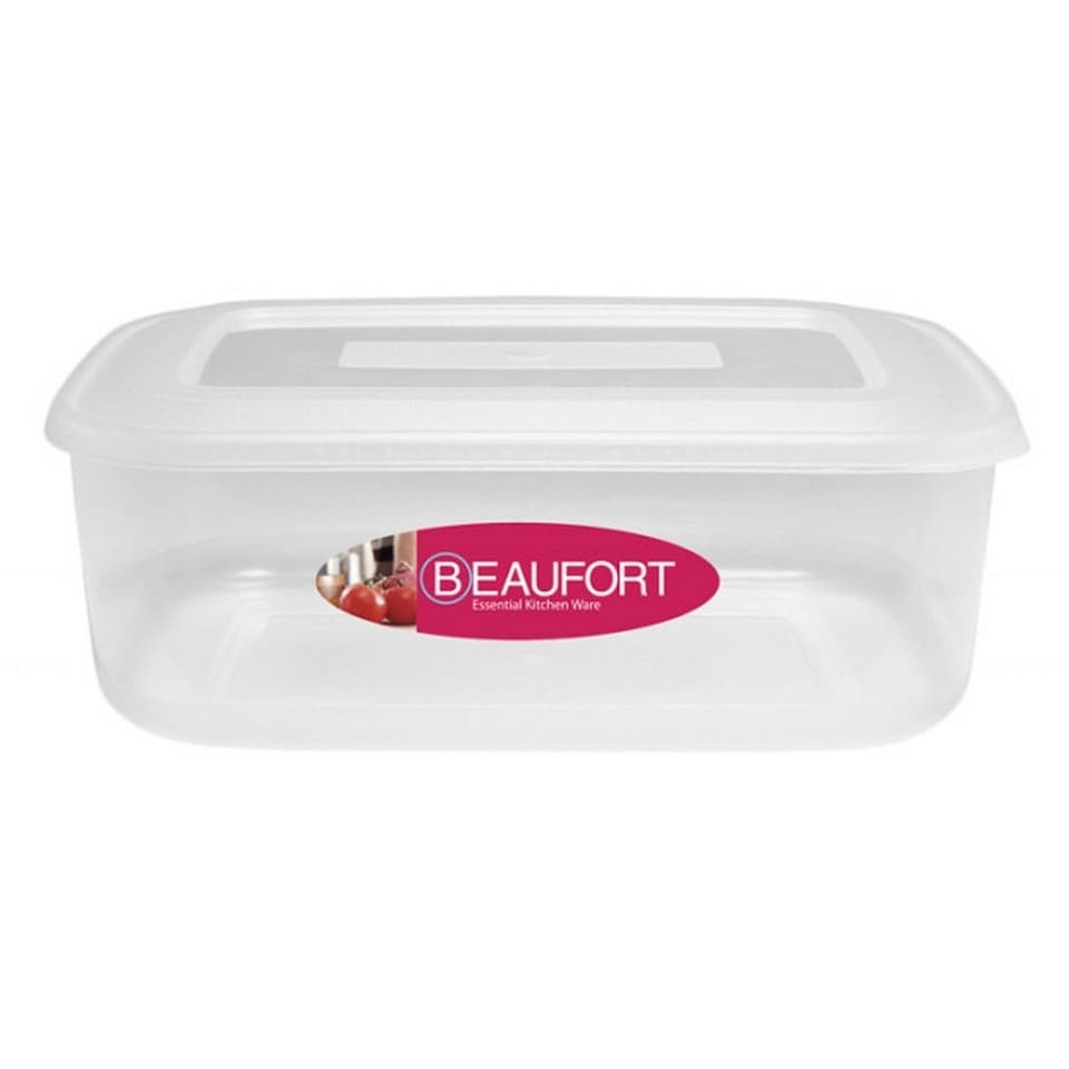 Beaufort Rectangular Plastic Food Container