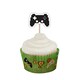 image 2 of Gaming Cupcake Food Pick Toppers - Pack of 12