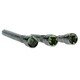 image 3 of 1/2" Drive 3pc Straight Socket Extension Bar Set 75mm 125mm 250mm