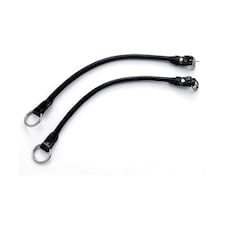 Hy Leather Gag Cheeks (One Pair) - Black - One Size