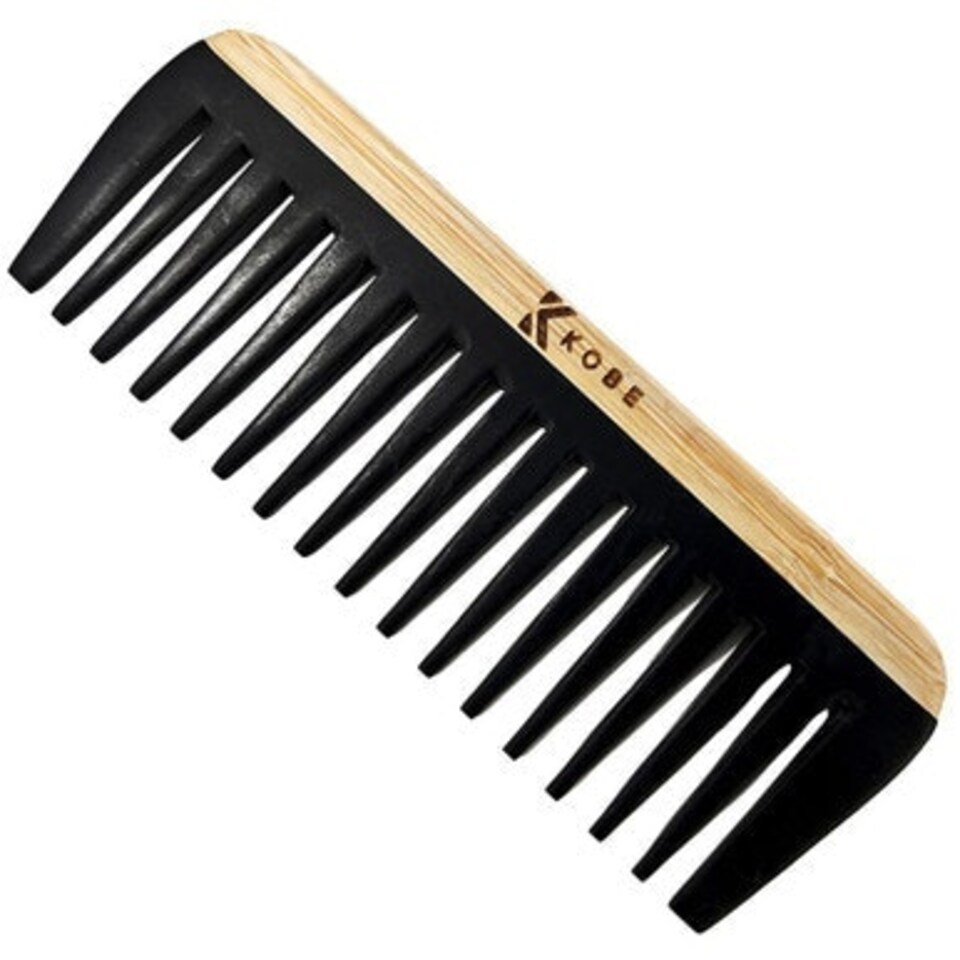 image 1 of Kobe Pro Wood Detangle Comb