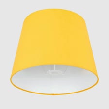 ValueLights Aspen Large Yellow Floor Lamp Shade