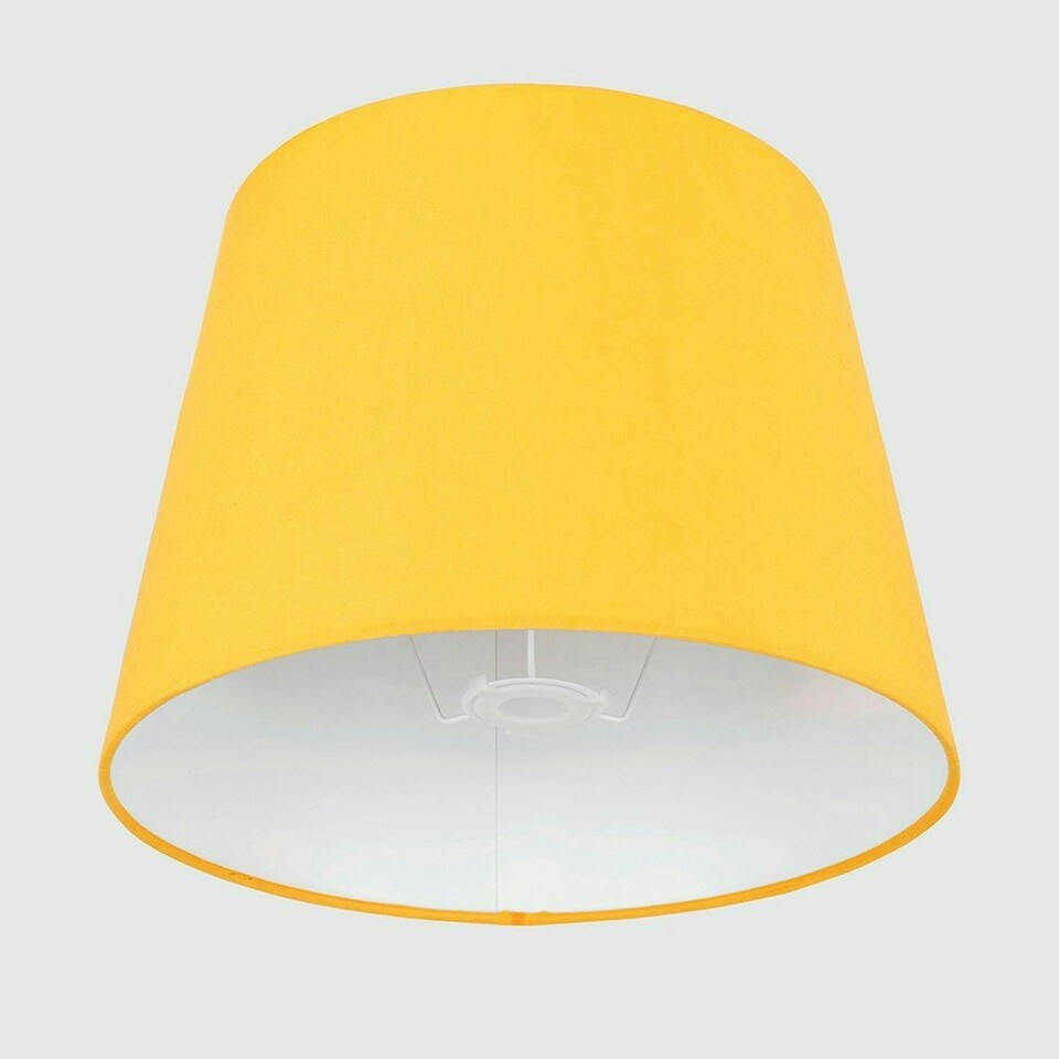 image 1 of ValueLights Aspen Large Yellow Floor Lamp Shade