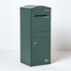 image 1 of SMART PARCEL BOX® Large Curved Top Front Access | Green | 1