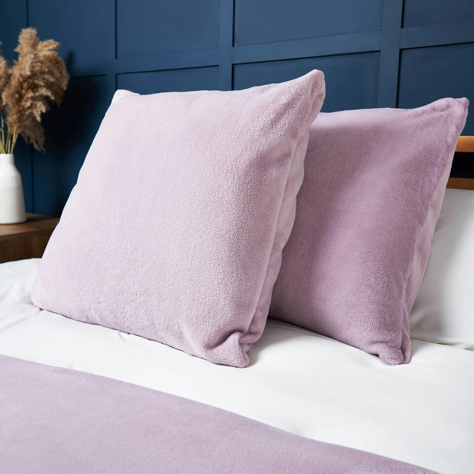 image 1 of BHS Microfleece Cushion, Pink