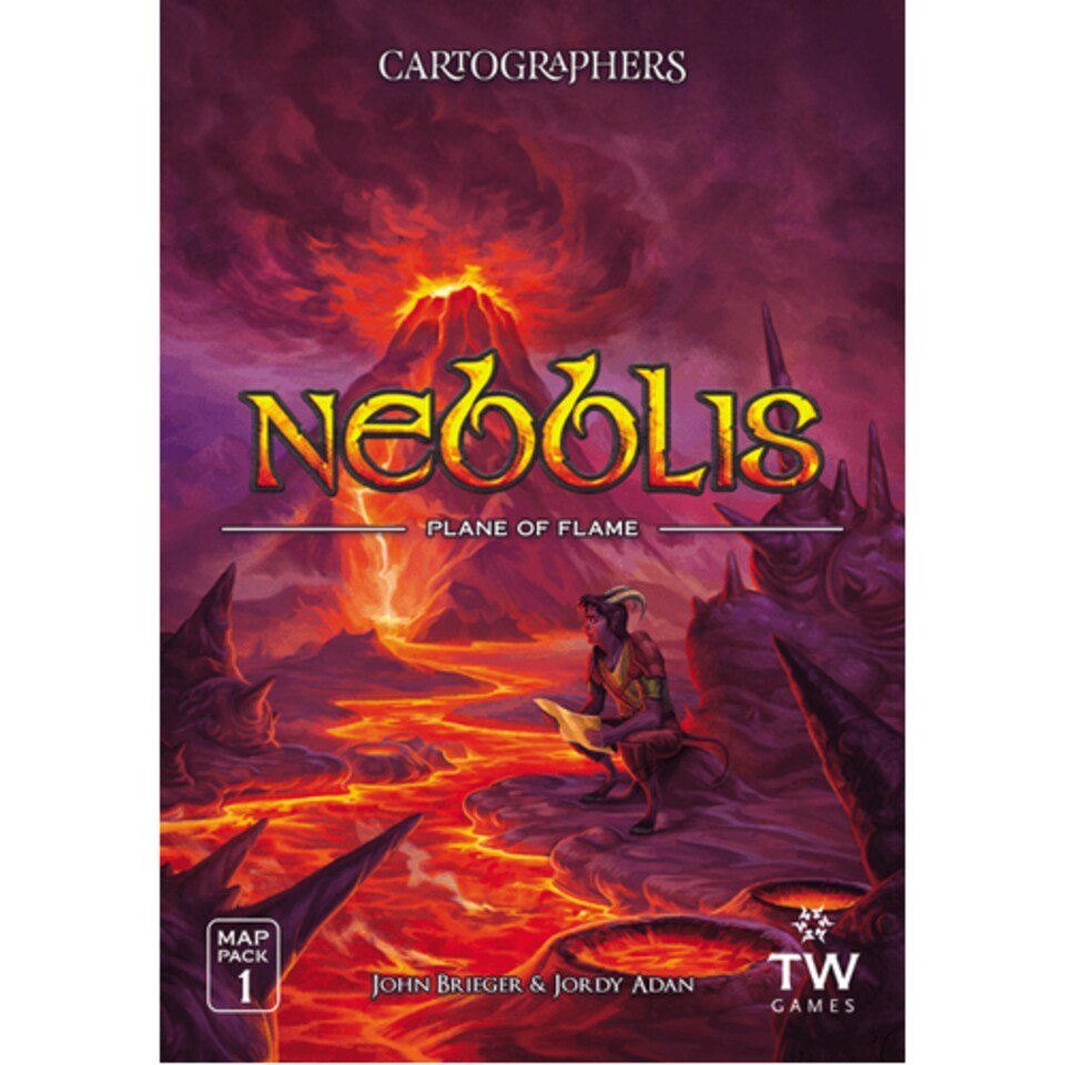 Cartographers Heroes Map Pack 1- Nebblis: Cartograpghers Expansion