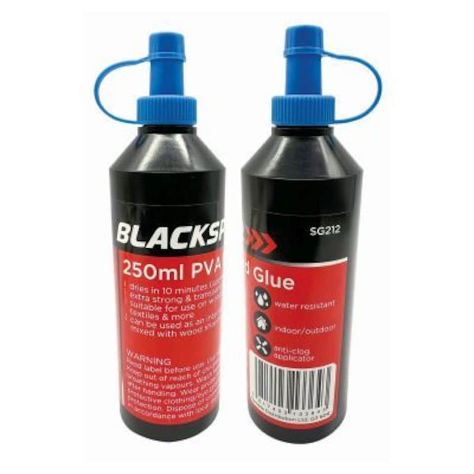 Blackspur Wood Glue - 250ml - Black