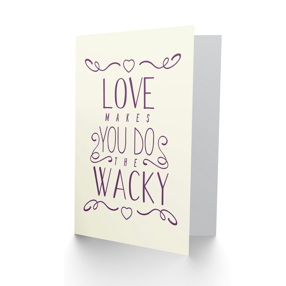 image 1 of Quote Motivation Wacky Love Buffy Quote Card