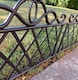 image 5 of Lattice Black Plastic Garden Lawn Edging (45cm x 35cm) - 5 Panels