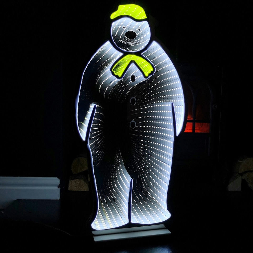 image 1 of 60cm LED Infinity Light The Snowman Movie