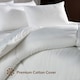 image 3 of Opulent Home Lightweight 100% Cotton 16.5 Tog Winter Duvet – Breathable, Anti-Allergy, Hypoallergenic Hollowfibre Quilt