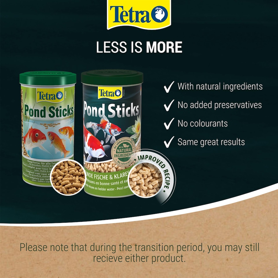 image 1 of Tetra Floating Pond Sticks 10 Litre with Extra Fill Bucket (12L Total)