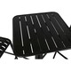 image 5 of Table set with 2 chairs Home ESPRIT Black Metal polypropylene 60 x 60 x 102 cm N/A