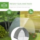image 3 of PawHut Walk-In Chicken Run w/ Cover, for 8-12 Chickens, 3 x 3.8 x 2.2m