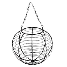 Redwood Ball Steel Nut Bird Feeder - Grey