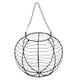 image 1 of Redwood Ball Steel Nut Bird Feeder - Grey