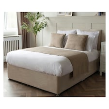 Belledorm Crompton Quilted Bed Runner - Mocha - 220cm x 70cm