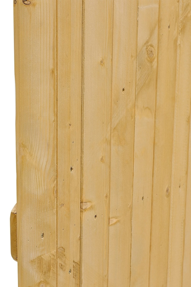image 1 of Living and Home Semi-Braced Arch Top Wooden Garden Gate, 105x180cm