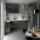 image 2 of 3 Drawer Base Unit 600mm w/ J-Pull Cabinet Door - Super Gloss Graphite Grey | Super Gloss Graphite