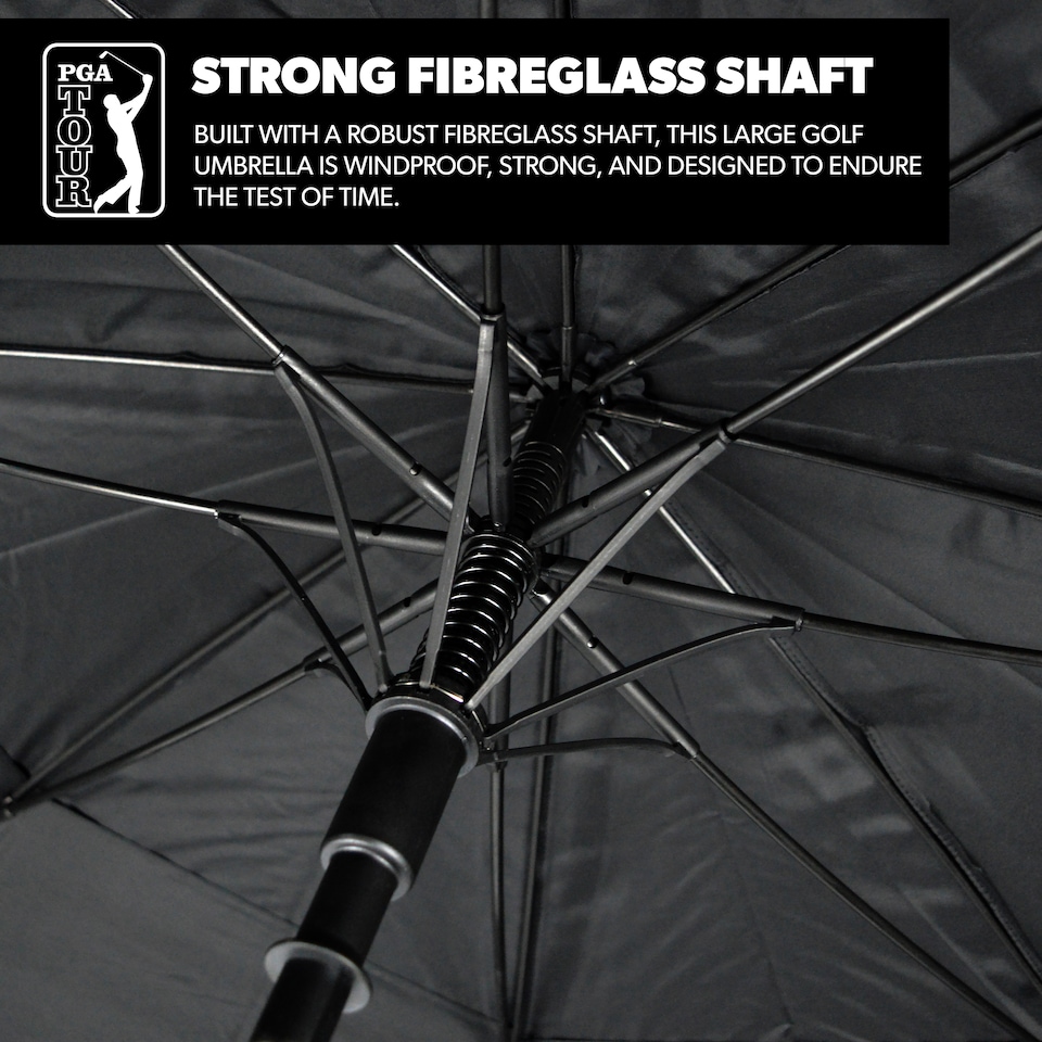 image 1 of Golf Umbrella Windproof Black