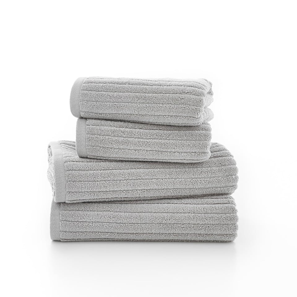 image 1 of Ribbed Absorbent 100% Cotton Rialto Supersoft Towels