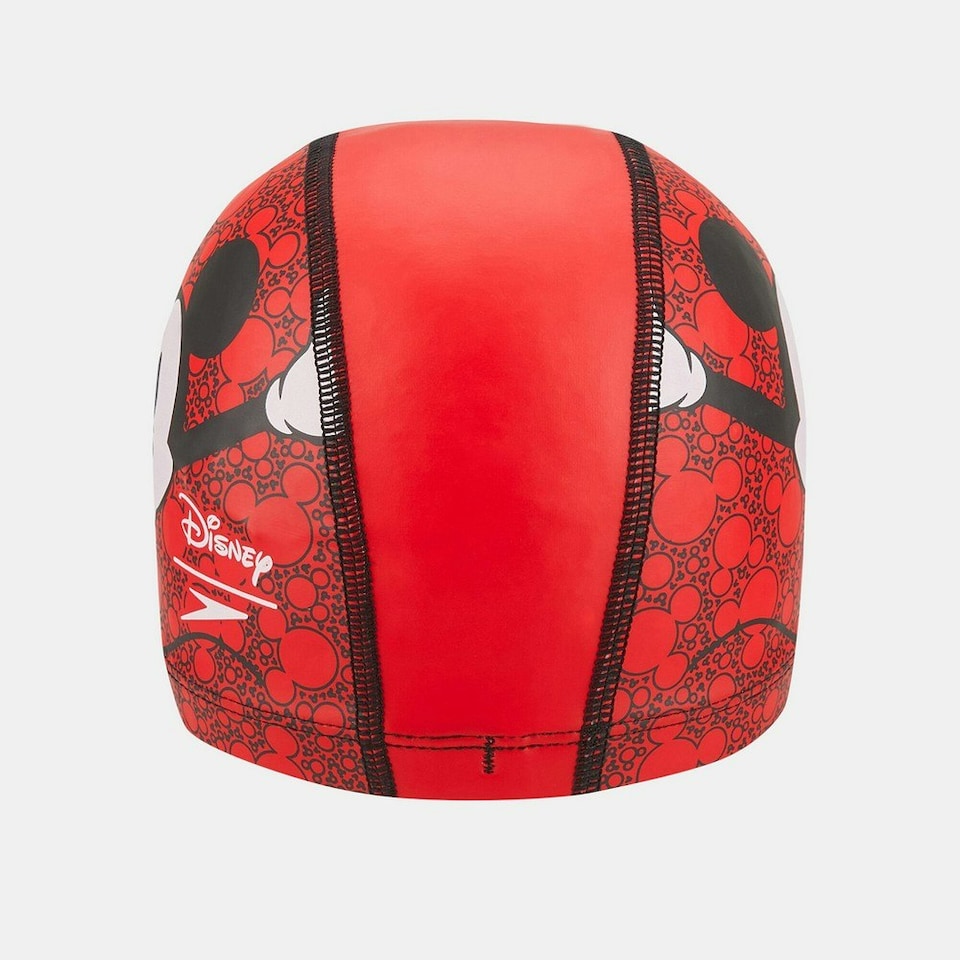 image 1 of Disney Childrens/Kids Mickey Mouse Speedo Pace Swim Cap - Red - One Size
