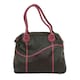 image 1 of Eastern Counties Leather Sarah Contrast Leather Handbag - Black/Wine - One Size Black