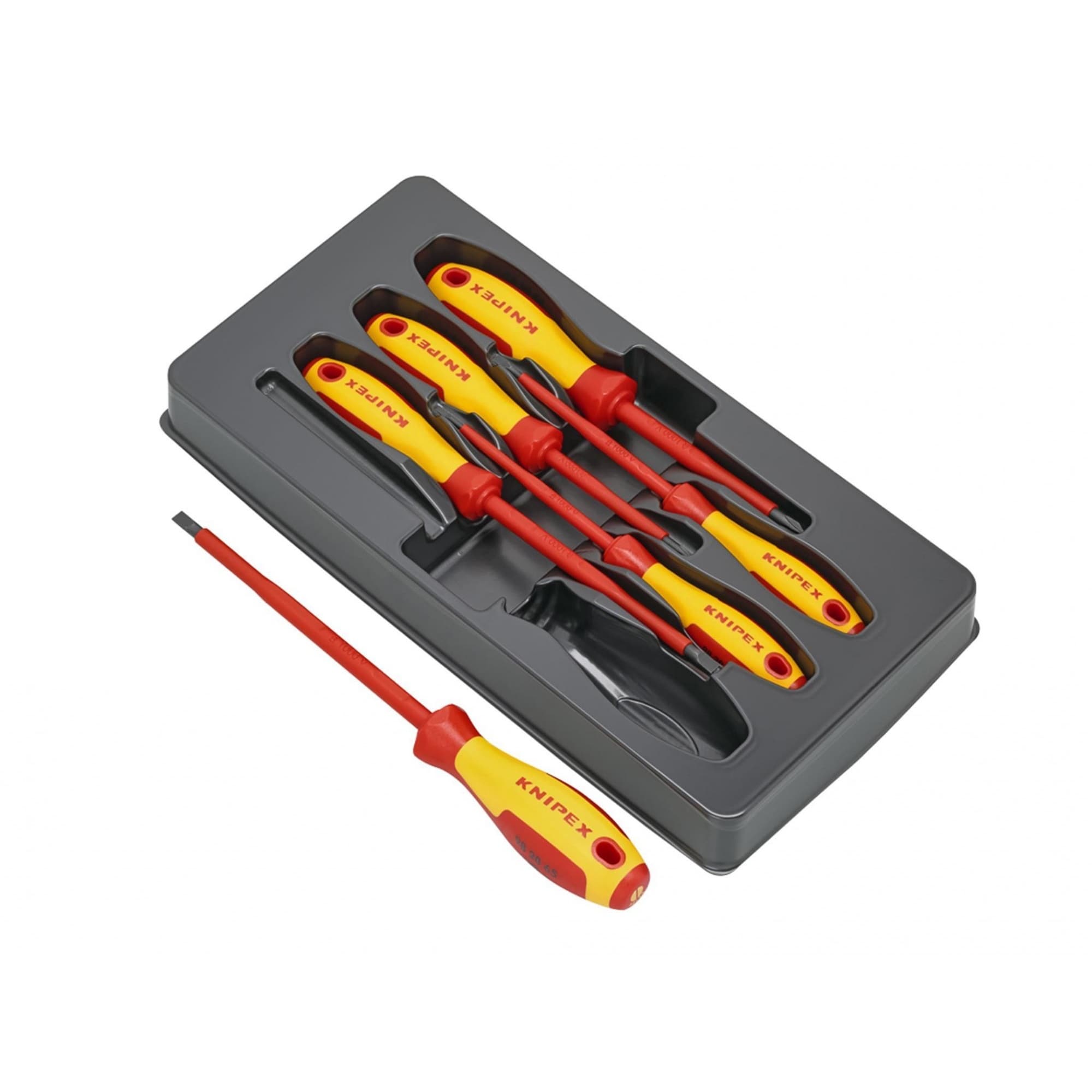 Knipex Vde Screwdriver Set, 6 Piece Multi Multi Colour One Size 1