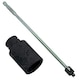 image 1 of 1/2" Drive 24" Breaker Power Knuckle Bar with 32mm Metric Deep Impact Socket