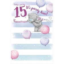 Me To You Bear 15th Birthday Birthday Card