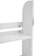 image 4 of Living and Home 4-Tier Modern Wall-Mounted Shelf - 53*12*118cm - White