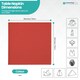 image 2 of 1pc Polyester Table Napkins, Wrinkle-Resistant Cloth Napkin - 20 Inch