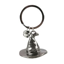 Something Different Witches Hat Keyring - Silver - One Size