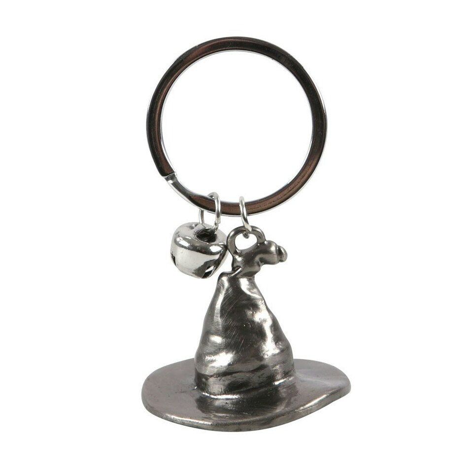 Something Different Witches Hat Keyring - Silver - One Size