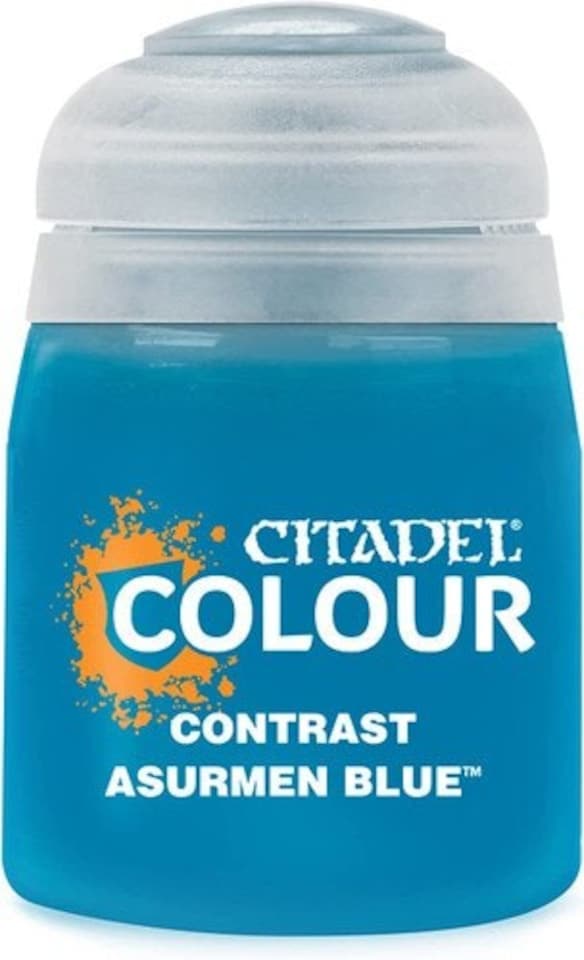 image 1 of Games Workshop Citadel Colour Contrast: Asurmen Blue (18ml) Paint