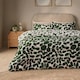 image 2 of Silentnight Coverless 10.5 Tog Duvet and Pillowcase Set, Leaf Print | Green | Double